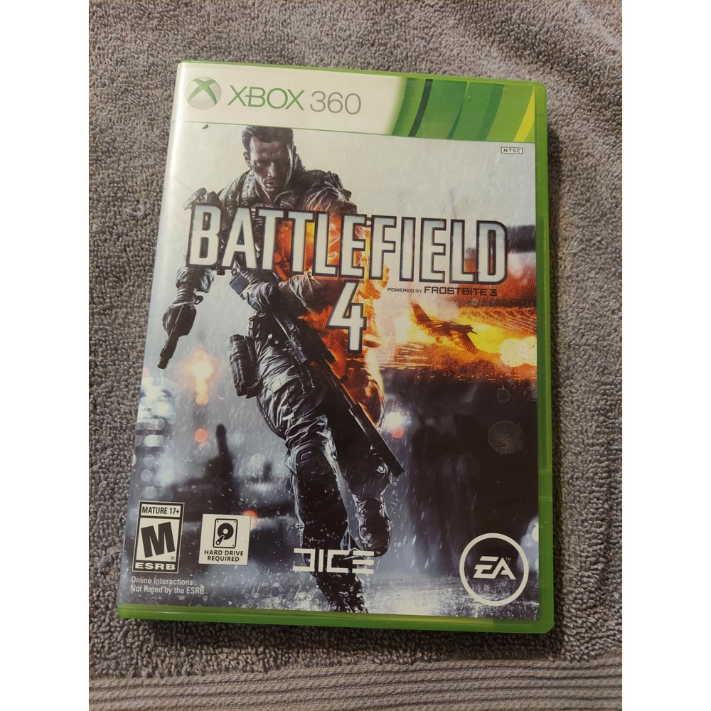 Battlefield‎ 4 Xbox 360 Video Game Disc 1 Disc 2 Complete in Case
